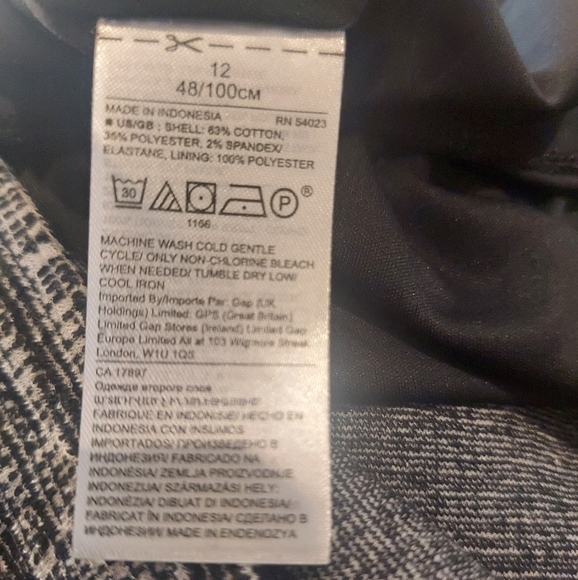 NWT Banana Republic tweed skirt size 12 - Picture 6 of 6